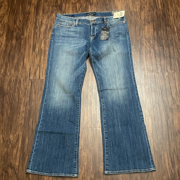 NEW Lucky Brand Lil Maggie Jeans Flare NWT Sz 14 32 Regular - Picture 3 of 14